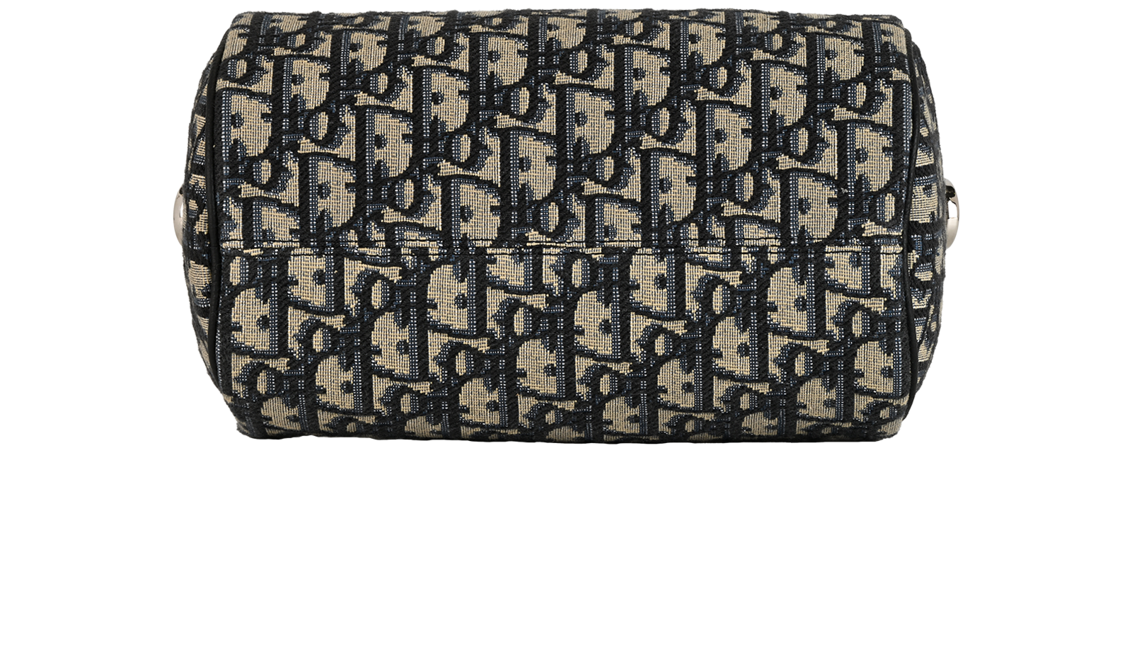 Oblique Roller, &pound;950, Handbags, Beige/Blue, Canvas, Top view